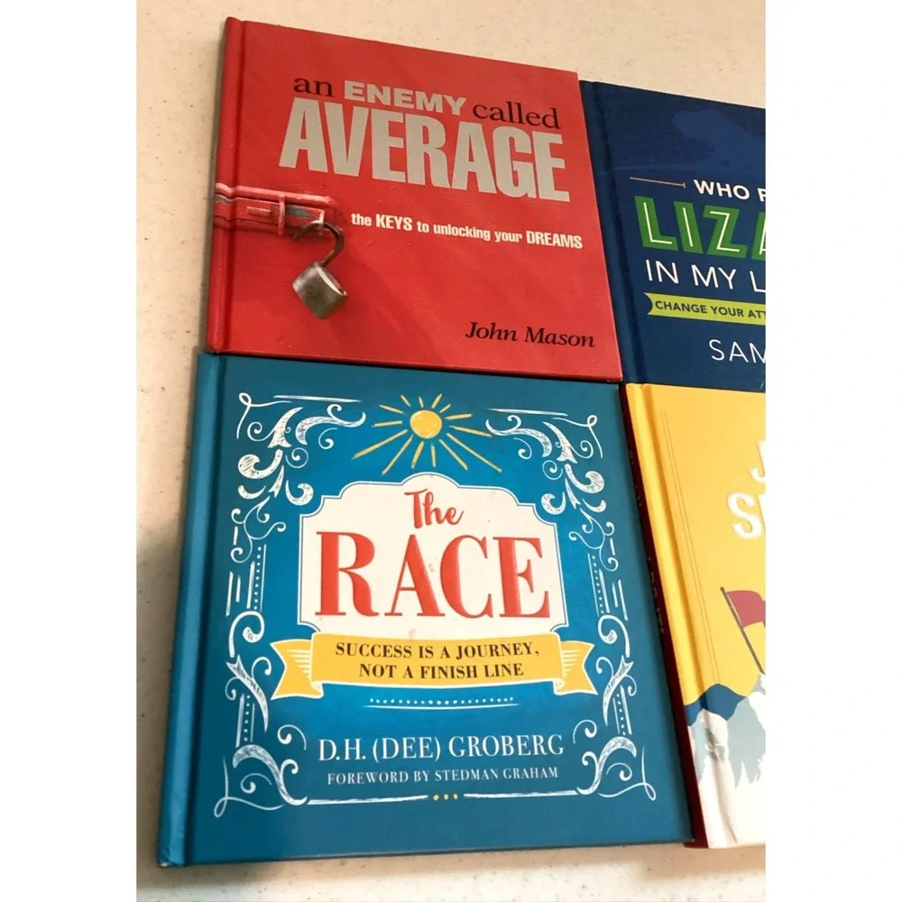 Self-Help Books Business, Success, Goals, Attitude Lot of 6 Simple Truths HC